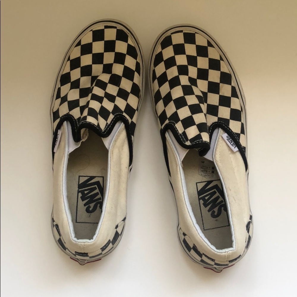 Classic checkered Vans